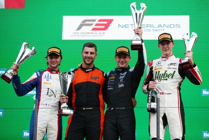 Victor Martins / MP Motorsport / Clement Novalak / Frederik Vesti / Formule 3/ Zandvoort / Nederland / 2021