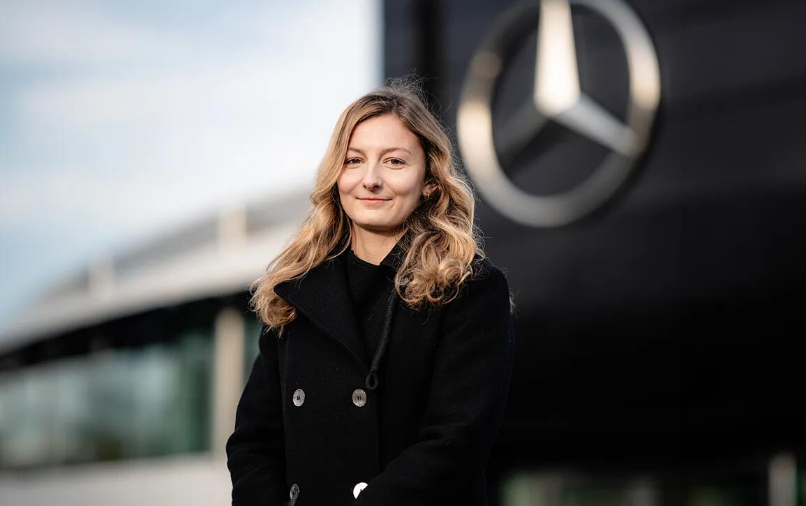 Doriane Pin mercedes 2024