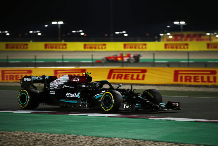 Valtteri Bottas / Mercedes / Qatar / 2021