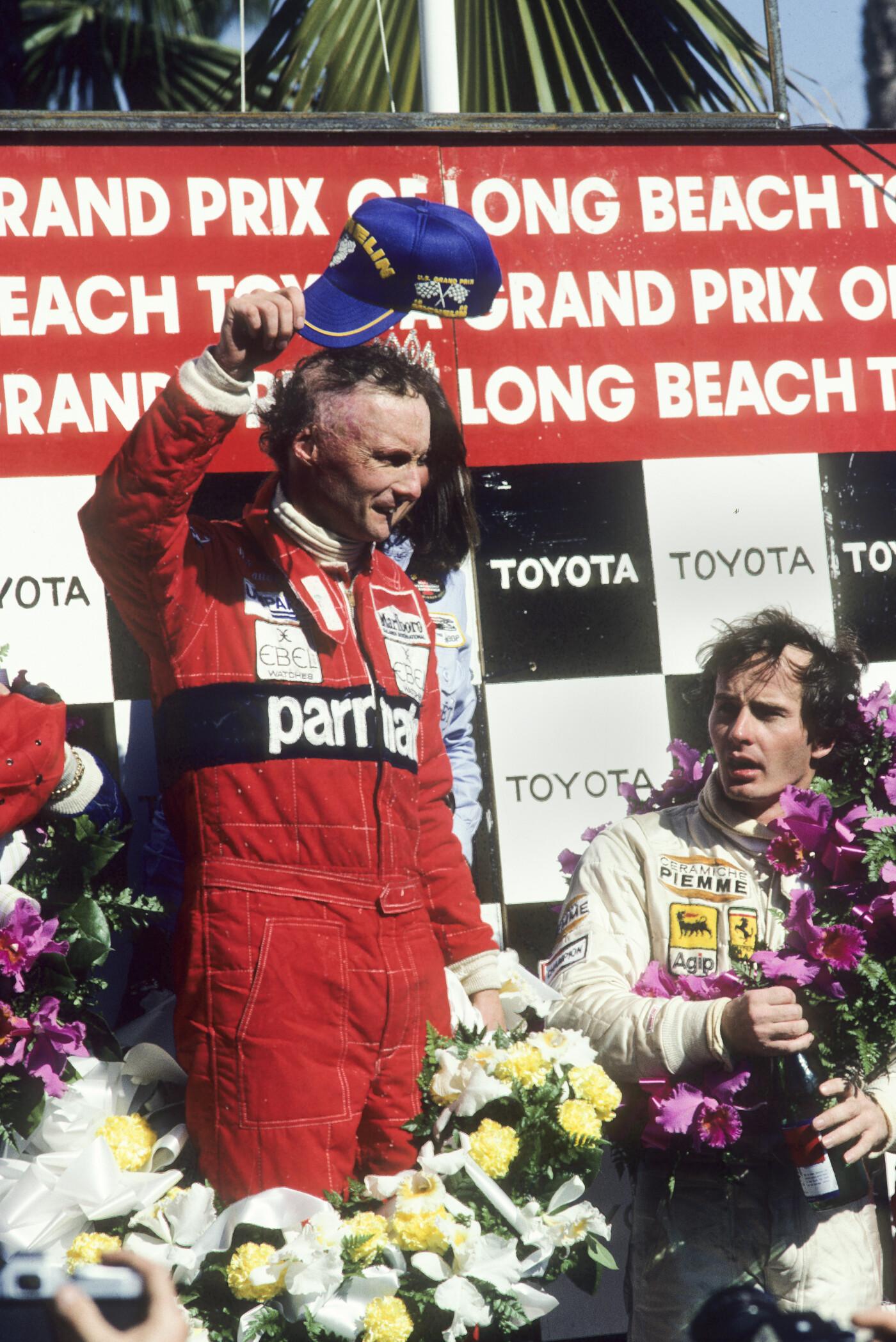 Lauda wint op Long Beach