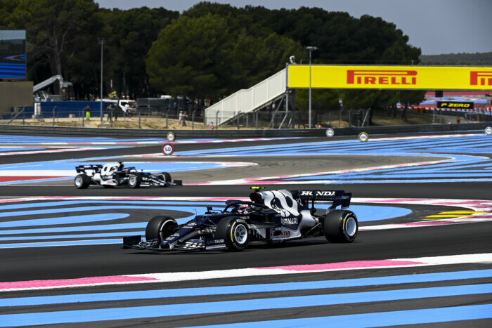 Pirelli / Pierre Gasly/ AlphaTauri / GP Frankrijk / Paul Ricard