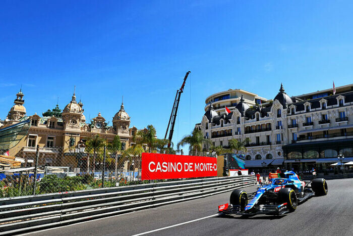 Fernando Alonso / Alpine F1 / Monte Carlo / Monaco / 2021