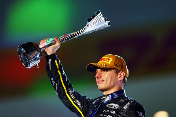 Max Verstappen wint de F1 Grand Prix van Las Vegas 2025