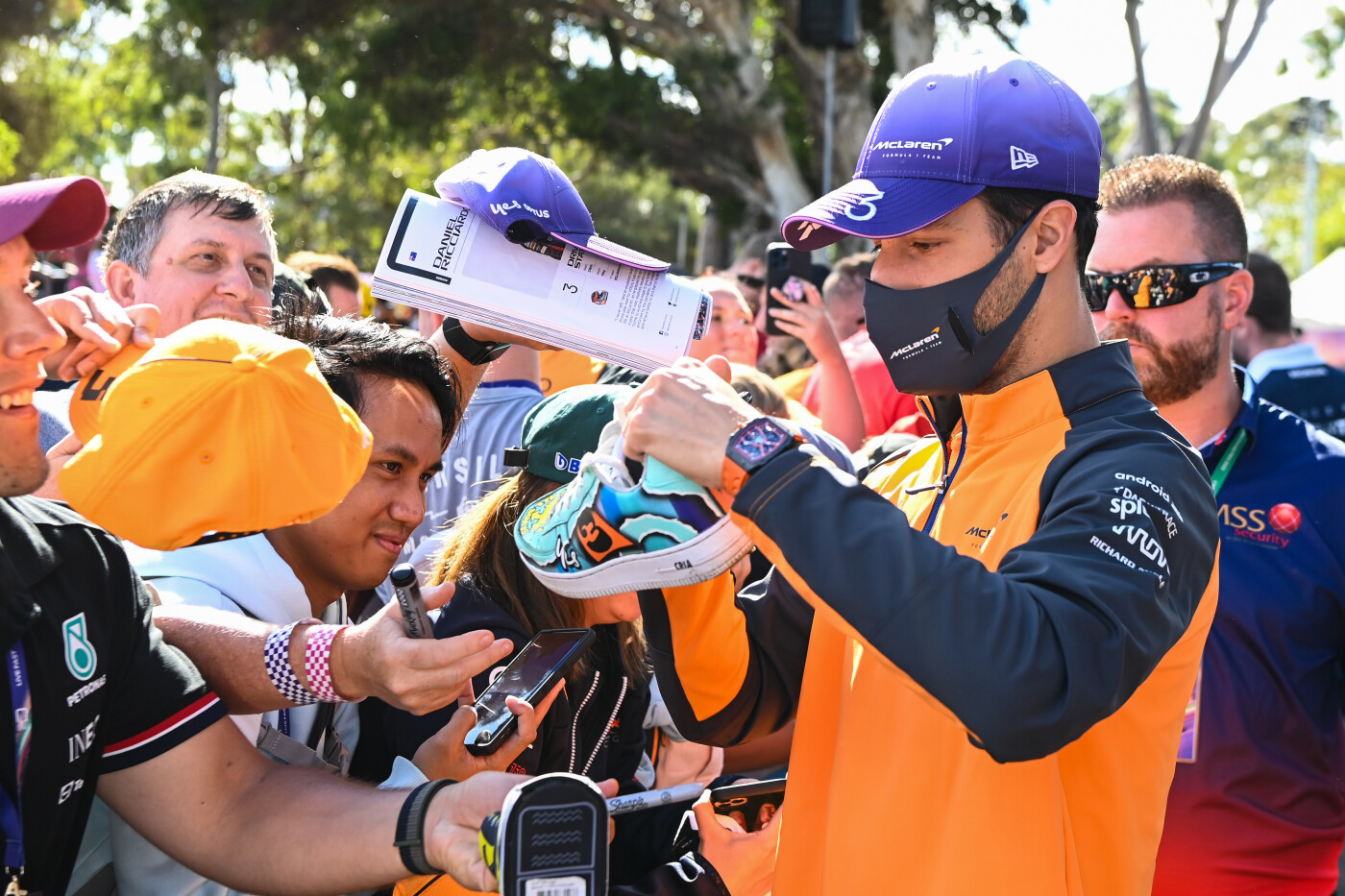 daniel ricciardo melbourne fans