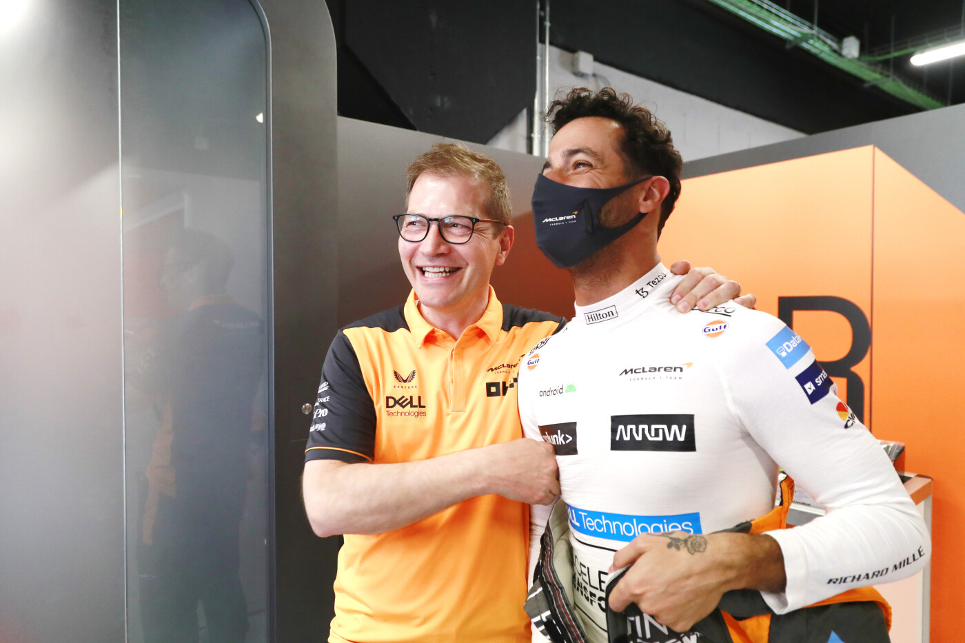 Ricciardo en Seidl