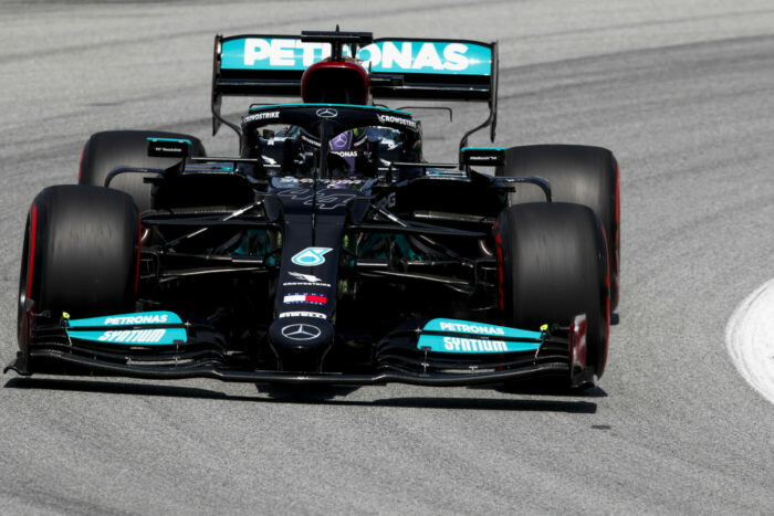 Lewis Hamilton / Mercedes AMG F1 / Barcelona / Spanje / 2021