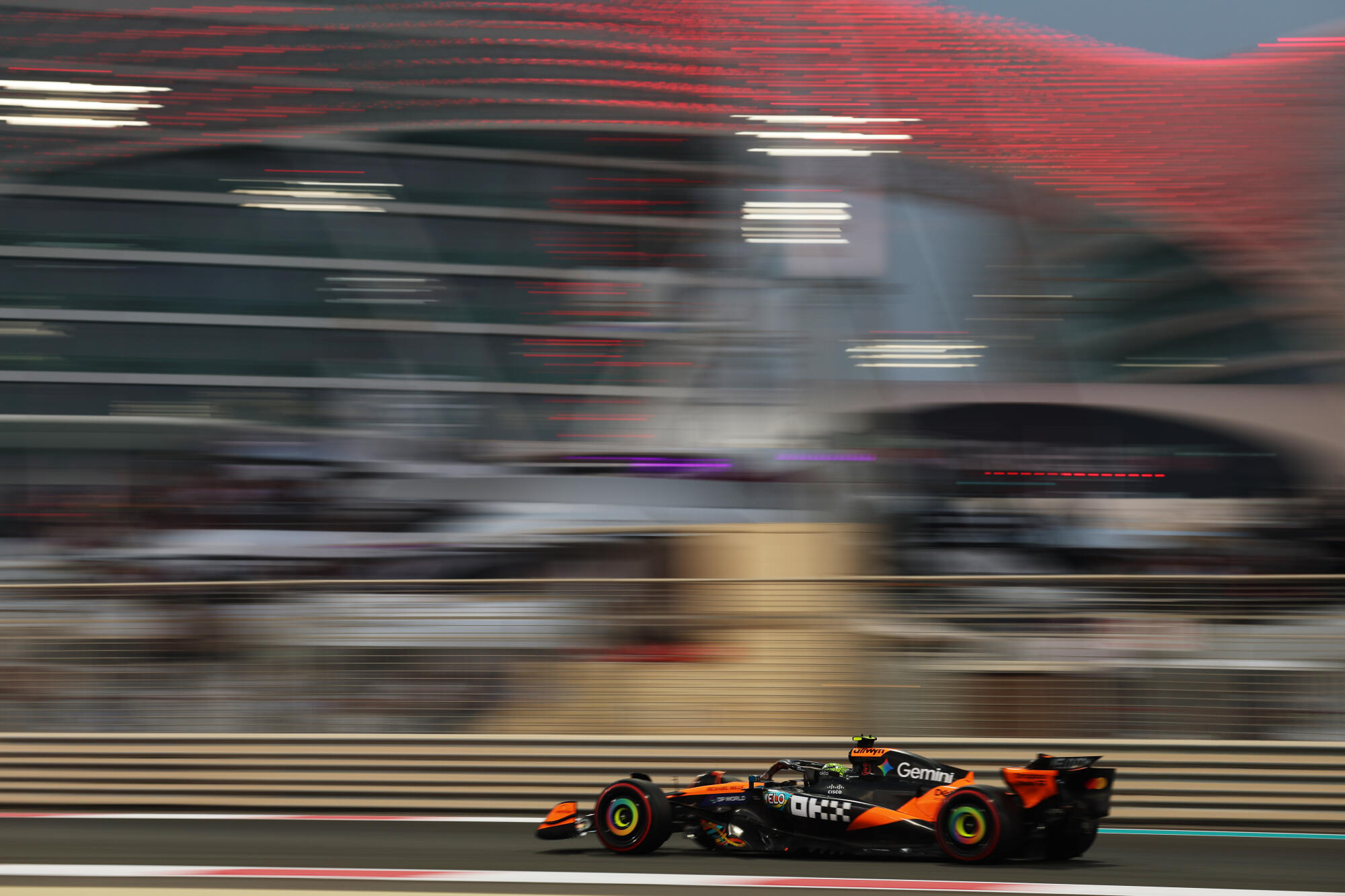 lando norris p2 Abu Dhabi kwalificatie