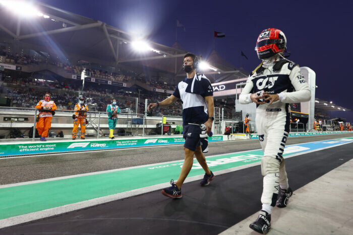 Pierre Gasly / AlphaTauri / Abu Dhabi / Yas Marina / 2021