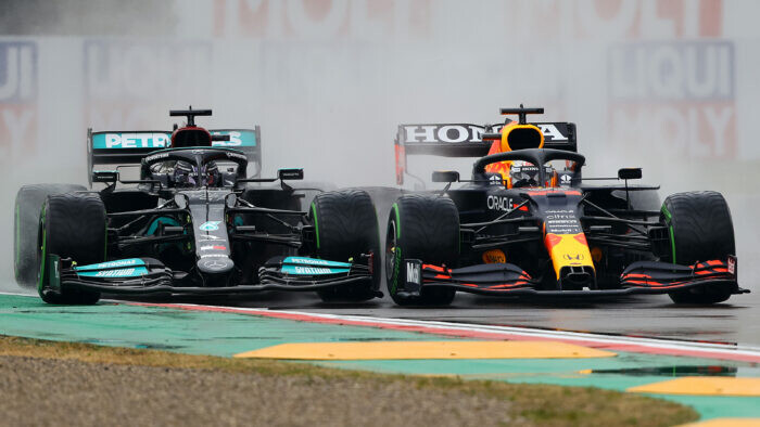 Max Verstappen / Lewis Hamilton / Grand Prix Imola
