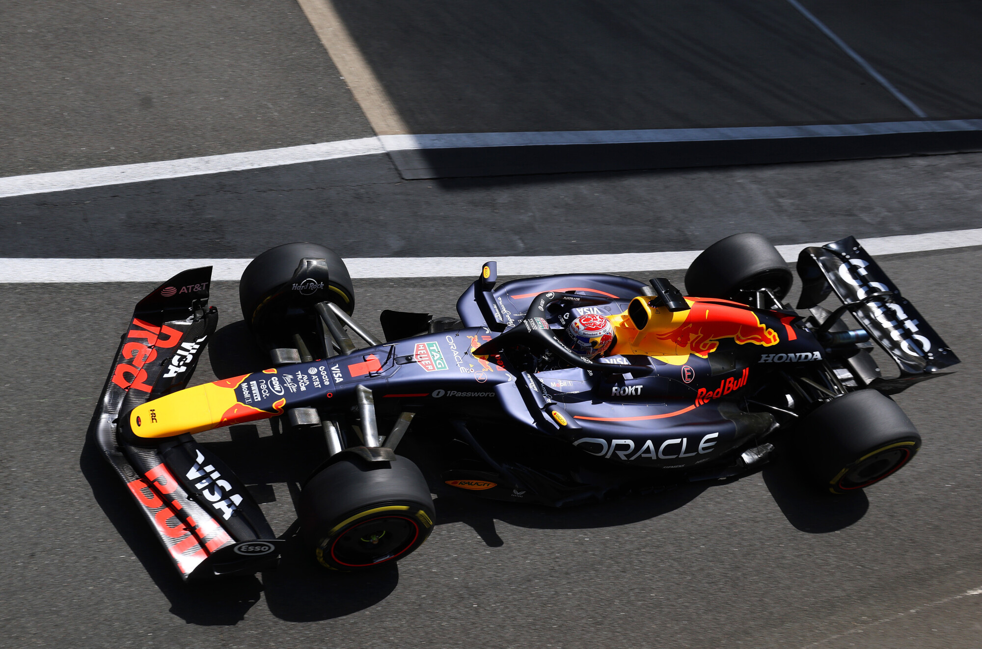 Max Verstappen (1) - VT1 GP Groot-Brittannië 2025