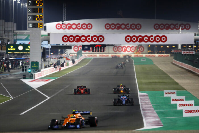 Lando Norris / McLaren / Doha / Qatar / 2021