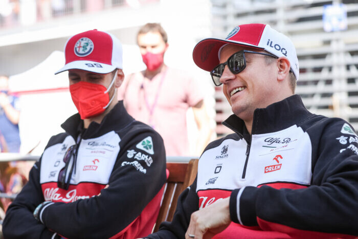 Kimi RÃ¤ikkÃ¶nen / Antonio Giovinazzi / Alfa Romeo / Mexico / 2021