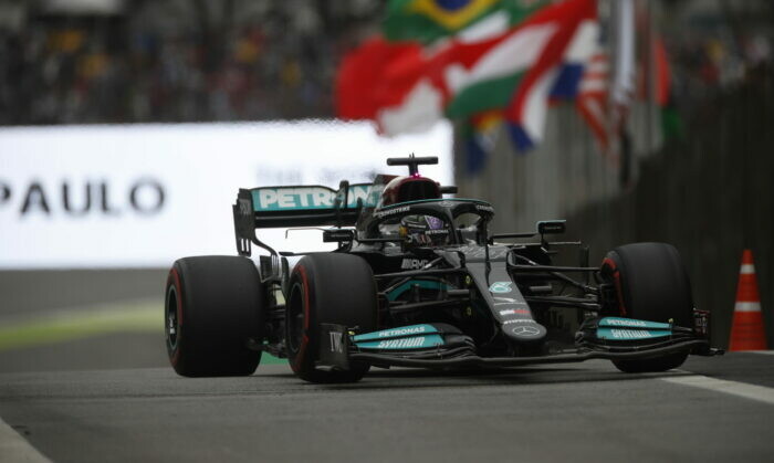 Lewis Hamilton / Mercedes / Brazilie / Interlagos /2021