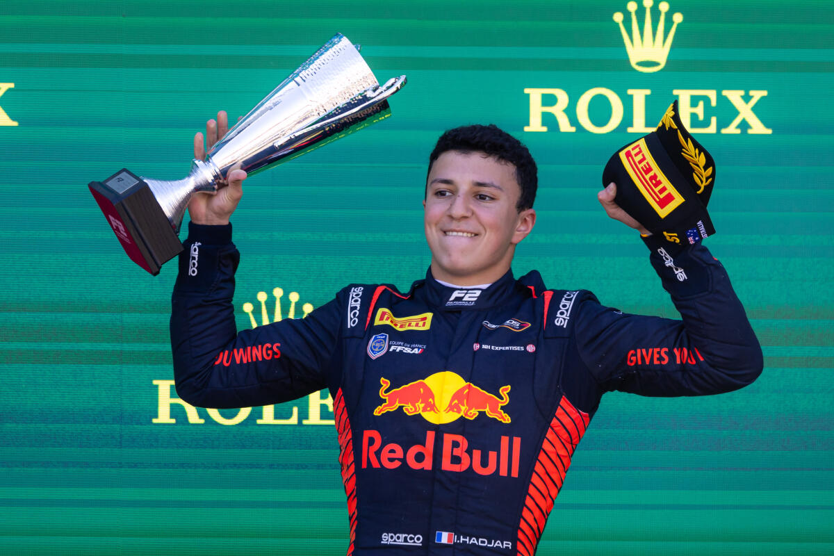 Isack Hadjar wint spectaculaire F2-hoofdrace - Grand Prix Radio