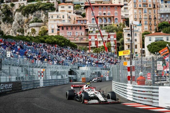 Antonio Giovinazzi./ Alfa Romeo / Grand Prix Monaco