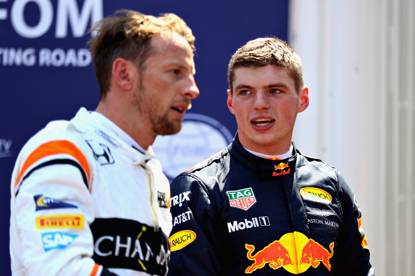 Max Verstappen - Jenson Button