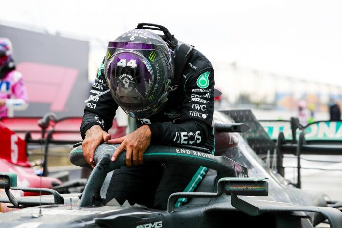Een foto van Lewis Hamilton