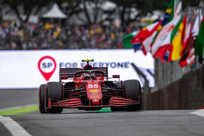 Carlos Sainz / Ferrari / BraziliÃ« / Interlagos / 2021