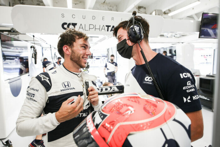 Pierre Gasly / AlphaTauri / Boedapest / Hongarije / 2021