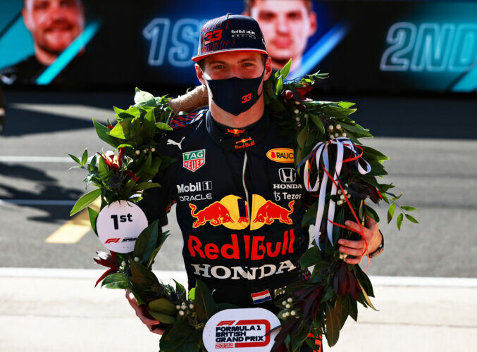 Max Verstappen / Red Bull Racing / Groot-BrittanniÃ« / Silverstone / 2021