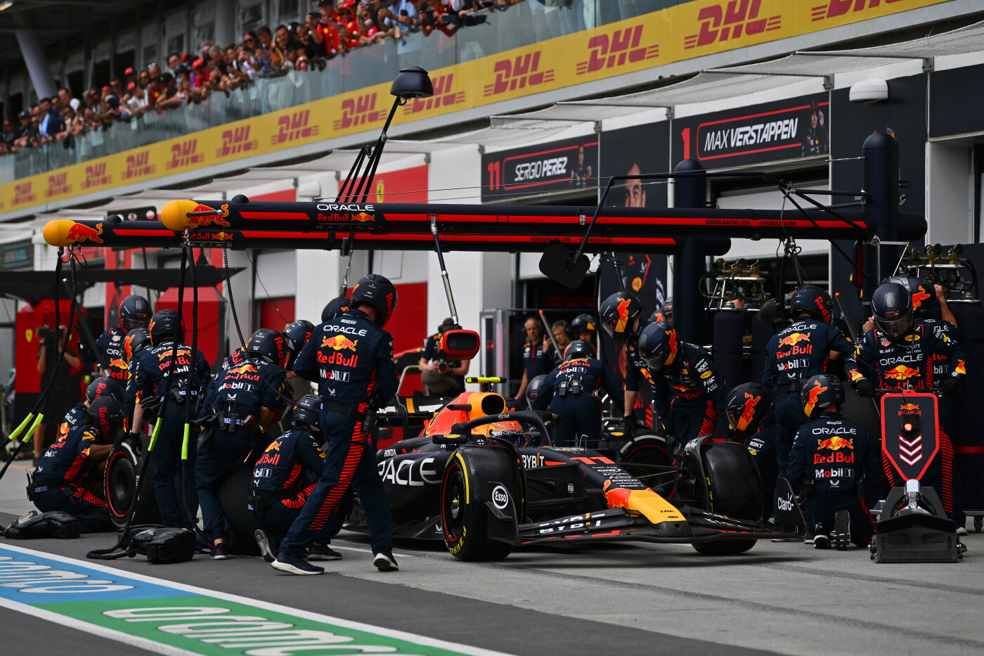 Perez pitstop Canada