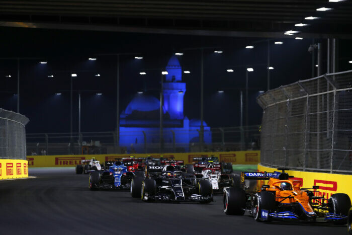 Daniel Ricciardo / McLaren / Jeddah / Saoedi-ArabiÃ« / 2021