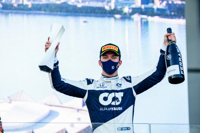 Pierre Gasly / Bakoe / Azerbeidzjan / AlphaTauri / 2021