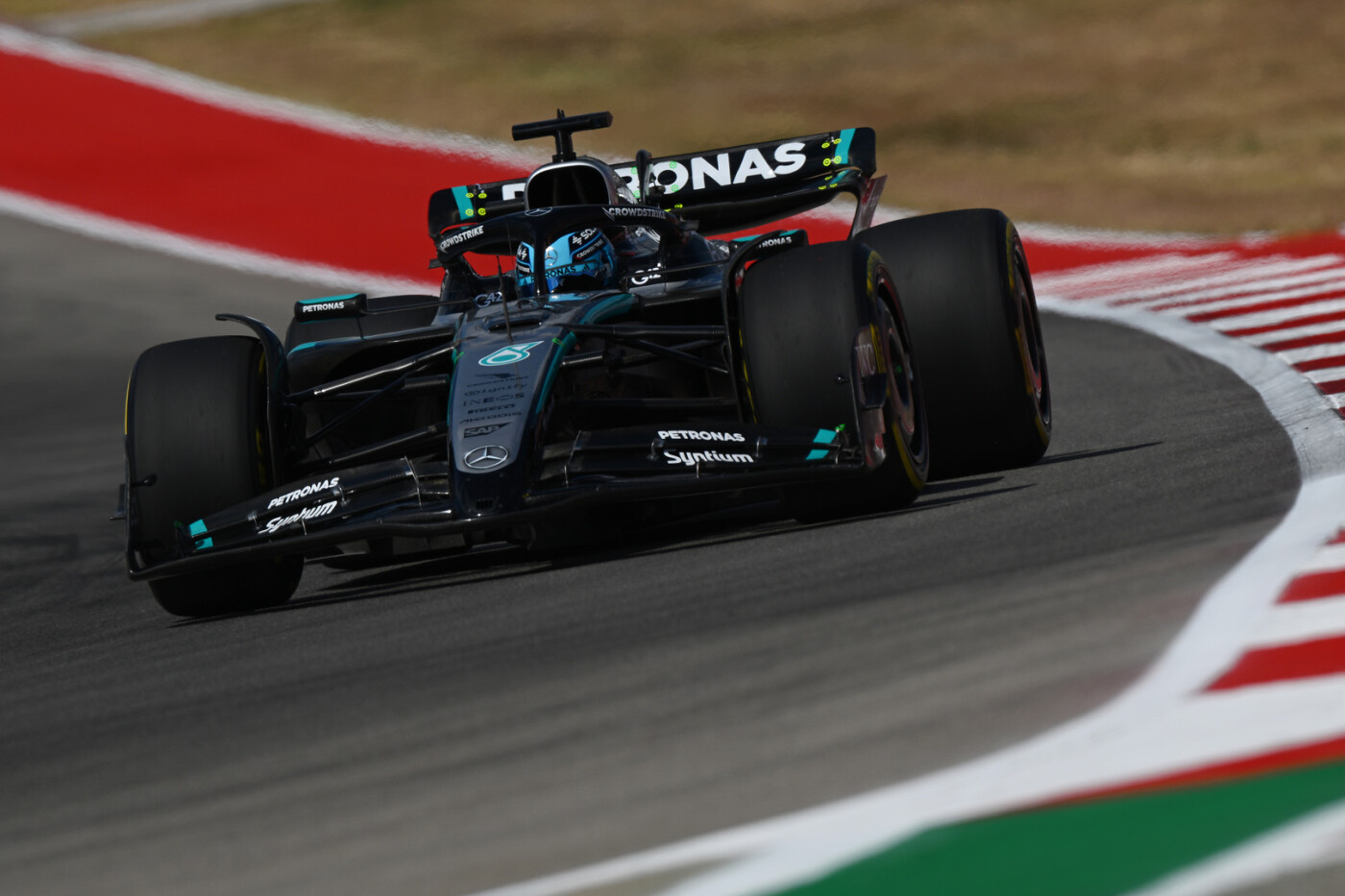 George Russell - VT1 F1 Grand Prix van Amerika 2025