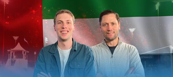 Banner Koen & Bas Abu Dhabi