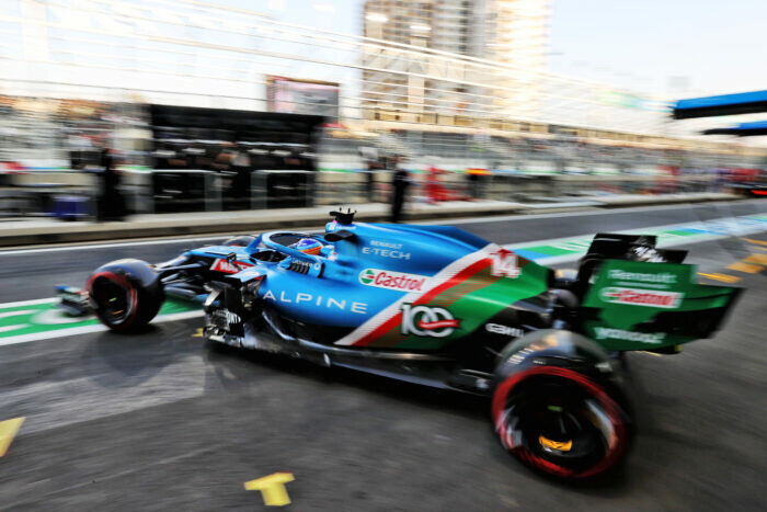Fernando Alonso / Alpine / Jeddah / Saoedi-ArabiÃ« / Alpine