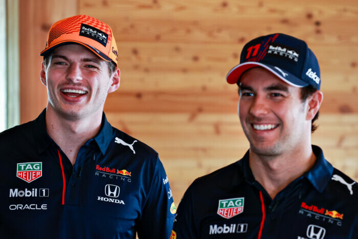 Max Verstappen / Sergio PÃ©rez / Red Bull Racing / Oostenrijk / 2021
