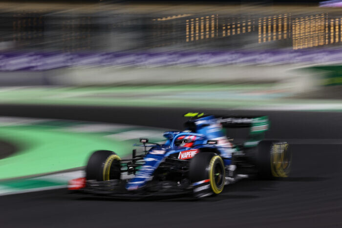 Esteban Ocon / Alpine / Grand Prix van Saoedi-ArabiÃ« / Jeddah / 2021