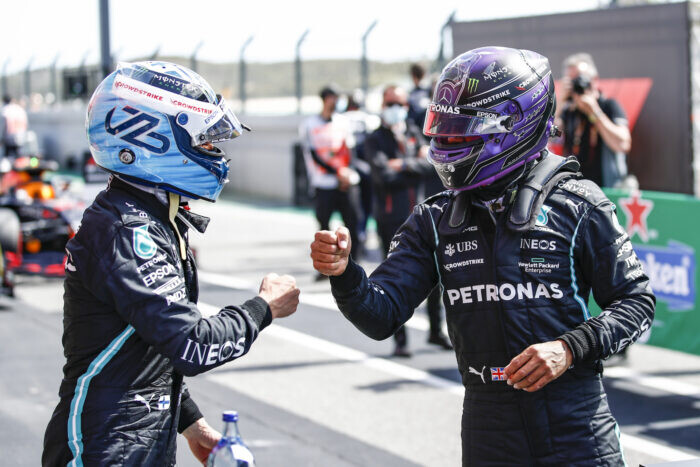 Valtteri Bottas / Lewis Hamilton / Portugal / 2021