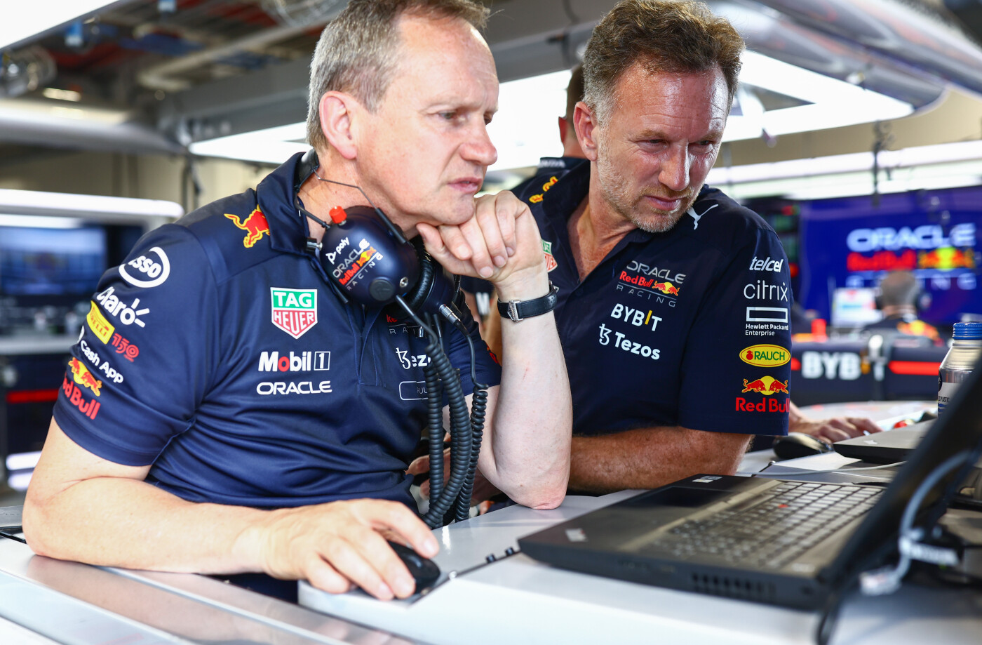 Paul Monaghan Christian Horner Miami 2022
