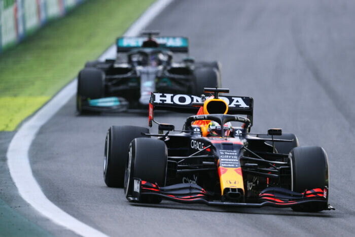 Lewis Hamilton / Max Verstappen / Red Bull Racing / BraziliÃ« / 2021