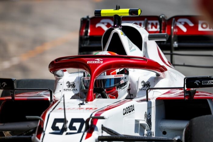 Antonio Giovinazzi / Alfa Romeo / Barcelona / Spanje / 2021