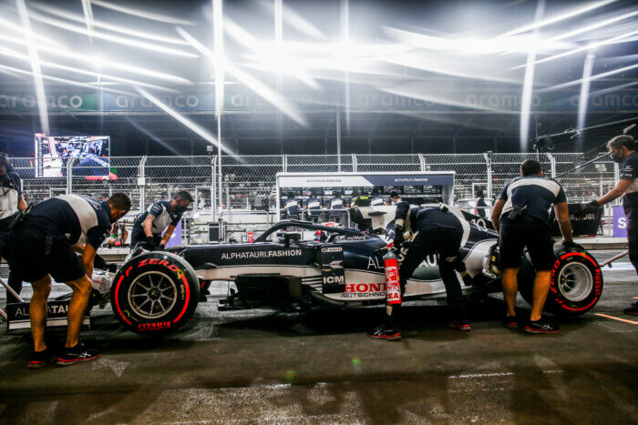 Pierre Gasly / AlphaTauri / Jeddah / Saoedi-ArabiÃ« / 2021