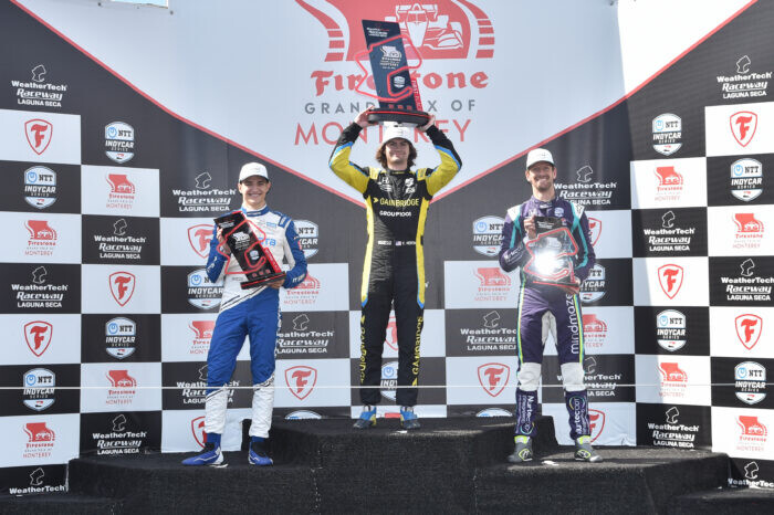 Alex Palou / Colton Herta / Romain Grosjean / Laguna Seca / IndyCar Series