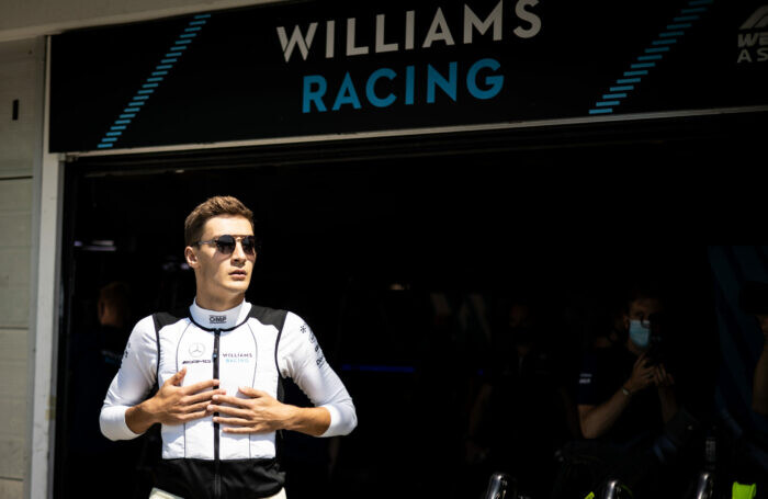 George Russell / Williams F1 / Budapest / Hongarije / 2021