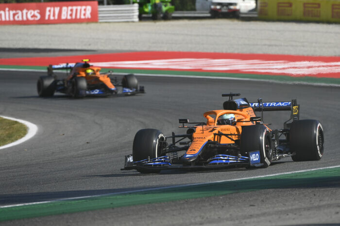 Daniel Ricciardo / Lando Norris / McLaren / Monza / ItaliÃ« / 2021