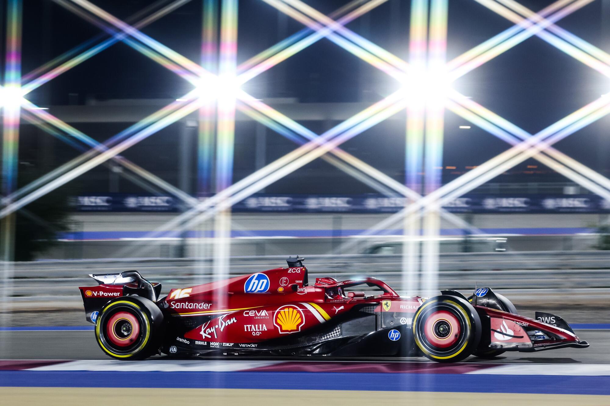 Charles Leclerc Qatar 2024