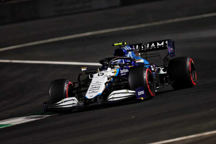 Nicholas Latifi / Williams / Grand Prix van Saoedi-ArabiÃ« / Jeddah / 2021