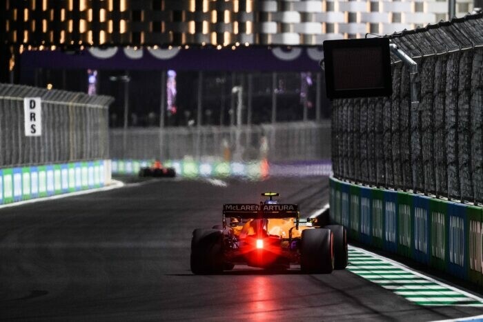 Lando Norris / McLaren / Jeddah / Saoedi-ArabiÃ« / 2021
