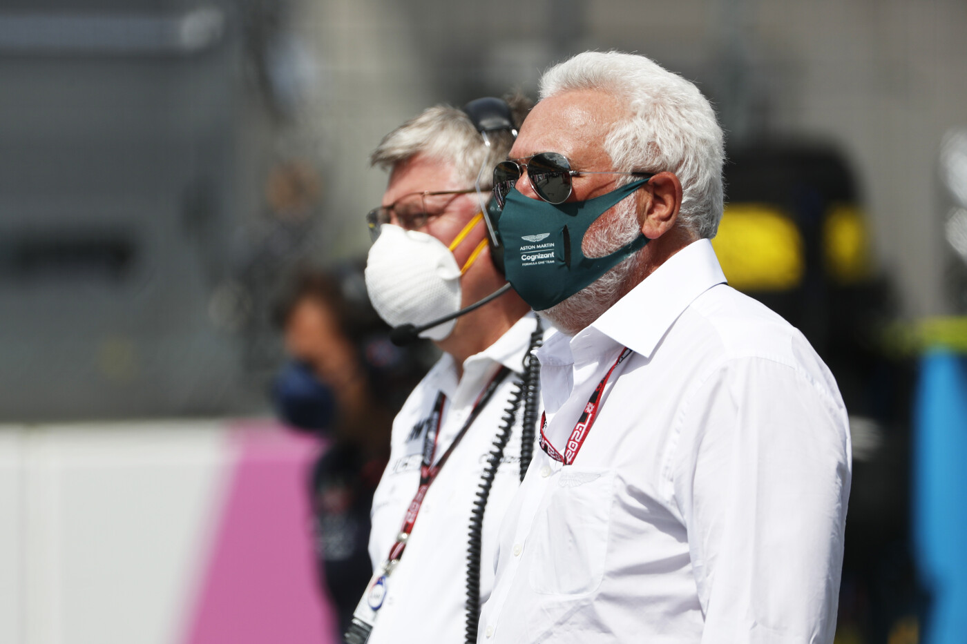 Szafnauer en Stroll op de grid Grand Prix Stiermarken 2021