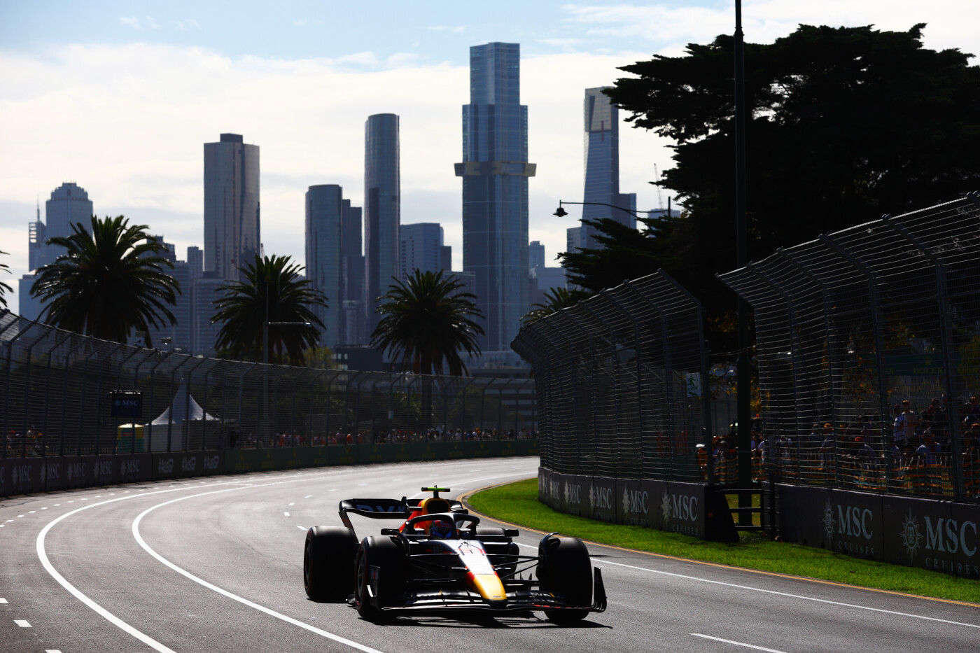 Sergio Perez Red Bull Melbourne