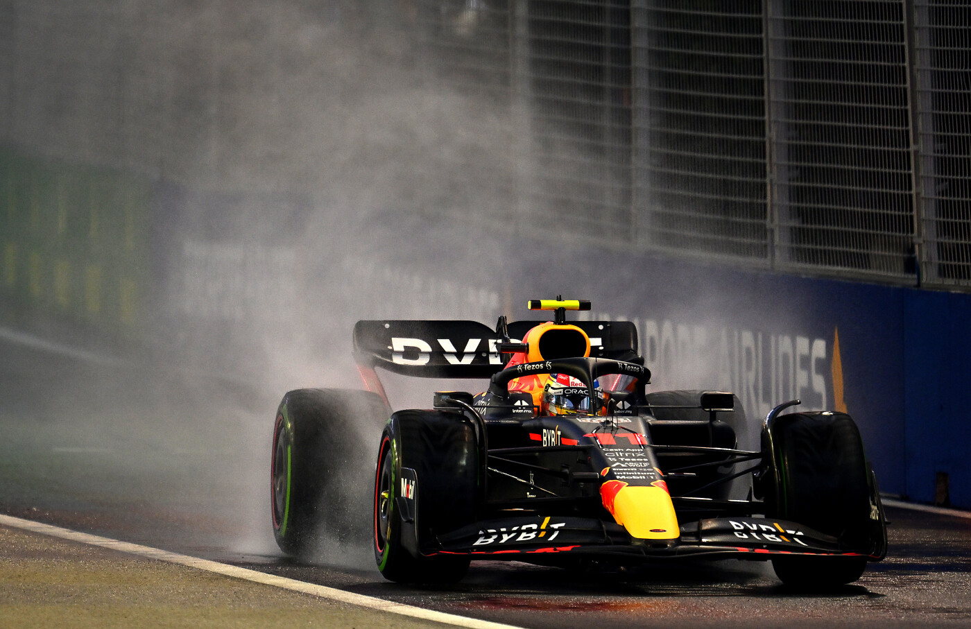 Sergio Perez Singapore 2022 VT3