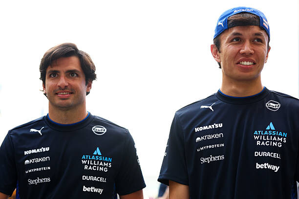 Albon en Sainz Saoedi-Arabië 2025