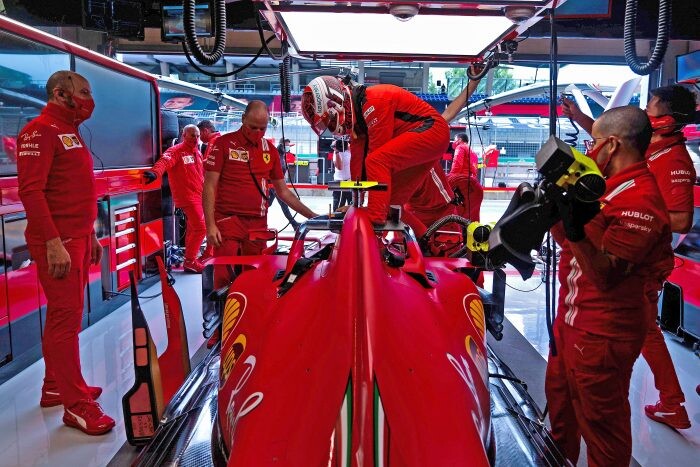 Leclerc Grand Prix Oostenrijk race 1 2020