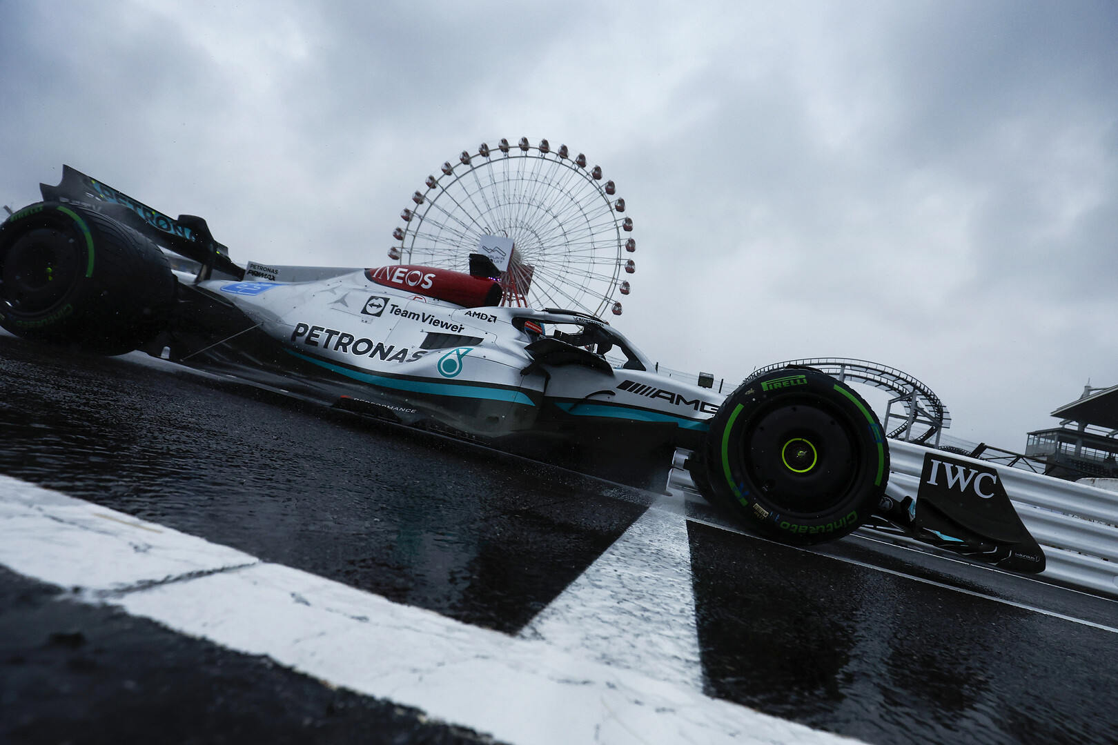 Mercedes George Russell Japan