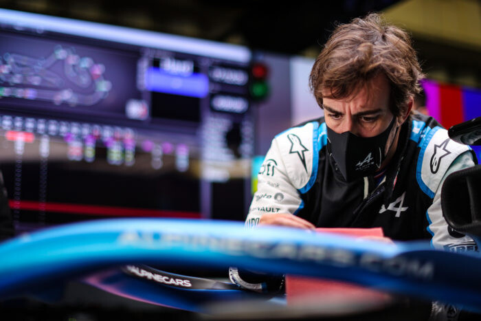 Fernando Alonso / Alpine F1 / PortimÃ£o / Portugal / 2021